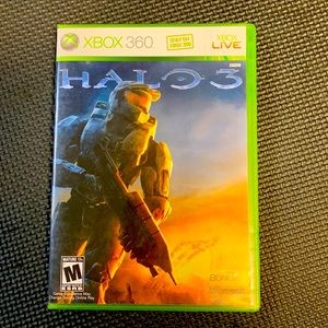 Xbox 360 Halo 3 game in good condition. Can be played on Xbox One